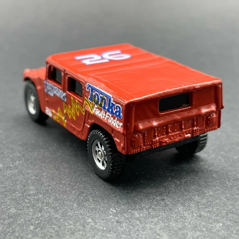 Maisto Tonka‎ Racing Humvee Hummer Fault Finder SUV Diecast Car Red Diecast 1/64